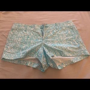 COPY - Lilly Pulitzer Limeade Cheat Ya The Walsh Shorts Size 10
